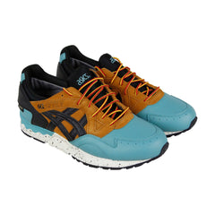 Asics Gel Lyte V G Tx HL6E2-4890 Mens Blue Leather Casual Low Top Sneakers Shoes