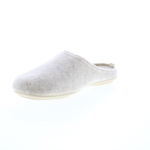 Miz Mooz Hale Womens Gray Canvas Slip On Mules Slippers Shoes
