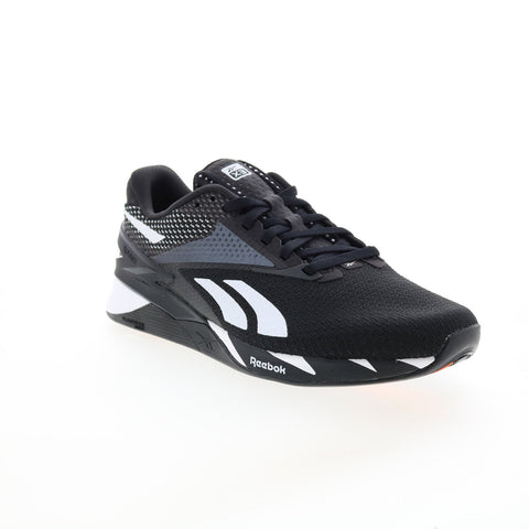 Reebok Nano X3 HP6042 Mens Black Synthetic Athletic Cross Training Shoes