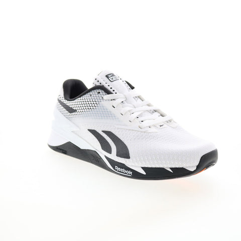 Reebok Nano X3 HP6049 Mens White Synthetic Athletic Cross Training Shoes
