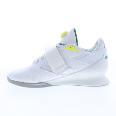 Reebok Legacy Lifter III HP9233 Mens White Athletic Weightlifting Shoes