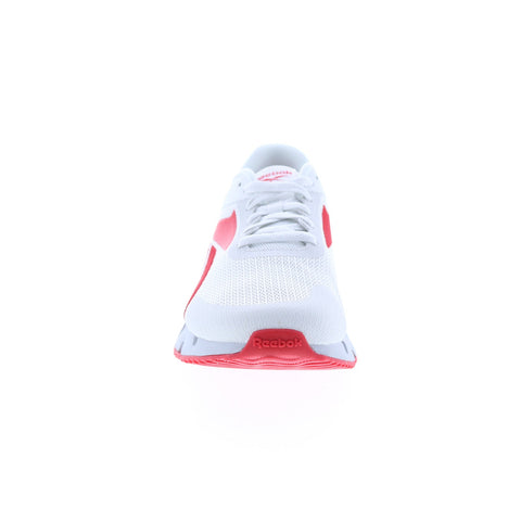 Reebok Zig Dynamica 2.0 HQ5889 Mens Gray Canvas Athletic Running Shoes