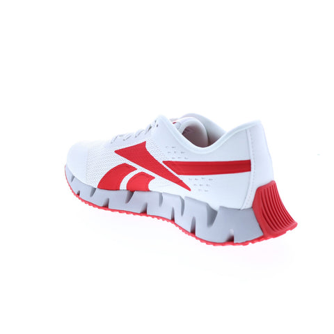 Reebok Zig Dynamica 2.0 HQ5889 Mens Gray Canvas Athletic Running Shoes