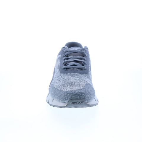 Reebok Zig Dynamica 2.0 HQ5896 Mens Gray Canvas Athletic Running Shoes