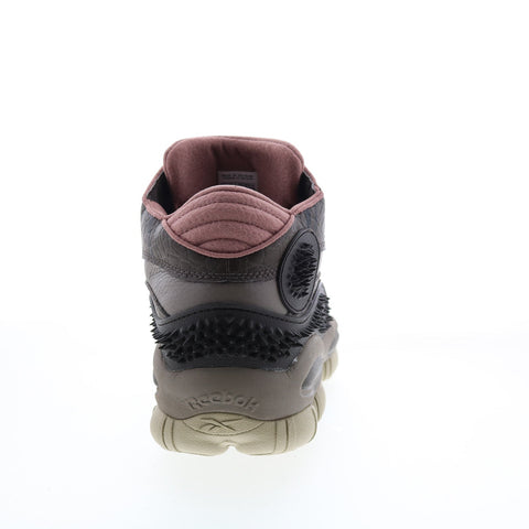 Reebok The Answer DMX Jurassic World Mens Brown Athletic Basketball Shoes