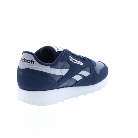 Classic Mens Blue Suede Lifestyle Sneakers Shoes - Ruze Shoes