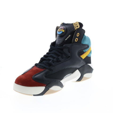Reebok Shaq Attaq X Street Fighter Mens Black Athletic Basketball Shoes