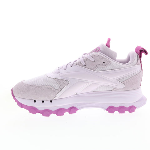 Reebok Classic Leather Cardi B V2 HQ6024 Womens Pink Lifestyle Sneakers Shoes