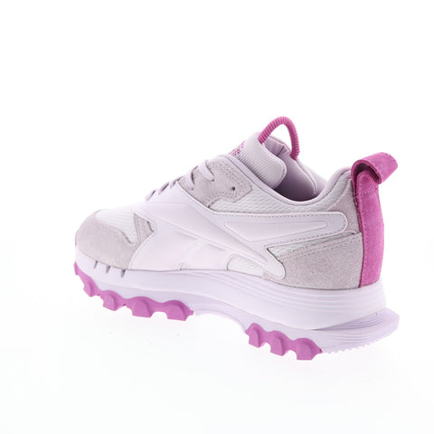 Reebok Classic Leather Cardi B V2 HQ6024 Womens Pink Lifestyle Sneakers Shoes