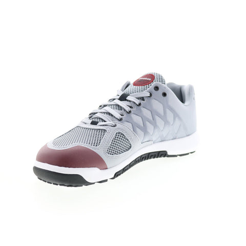 Reebok Nano 2.0 ID4802 Mens Gray Canvas Athletic Cross Training Shoes
