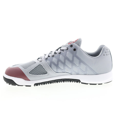 Reebok Nano 2.0 ID4802 Mens Gray Canvas Athletic Cross Training Shoes