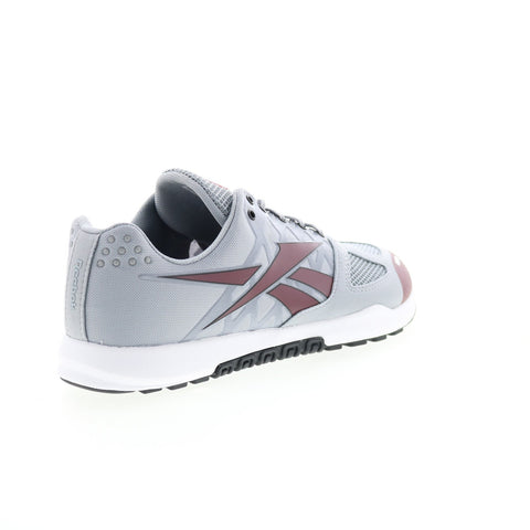 Reebok Nano 2.0 ID4802 Mens Gray Canvas Athletic Cross Training Shoes