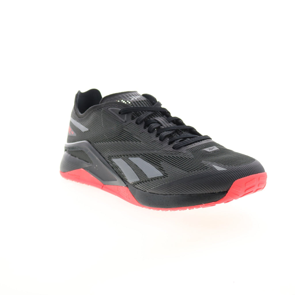 Reebok Nano X2 Froning Mens Black Canvas Athletic Cross Training Shoes ...