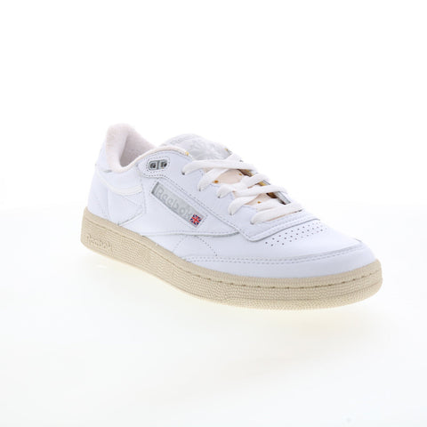 Reebok Club C 85 Vintage ID9263 Mens White Leather Lifestyle Sneakers Shoes
