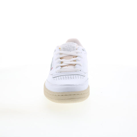 Reebok Club C 85 Vintage ID9263 Mens White Leather Lifestyle Sneakers Shoes