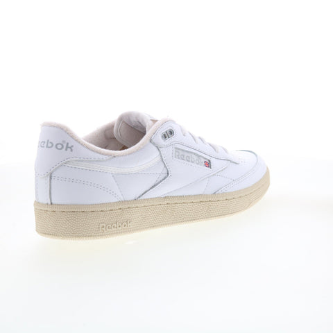 Reebok Club C 85 Vintage ID9263 Mens White Leather Lifestyle Sneakers Shoes