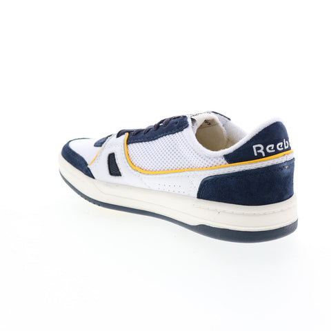 Reebok LT Court IE2438 Mens White Leather Lace Up Lifestyle Sneakers Shoes