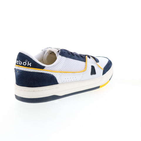 Reebok LT Court IE2438 Mens White Leather Lace Up Lifestyle Sneakers Shoes