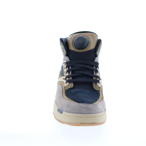 Reebok Pump TZ IE4105 Mens Black Suede Lace Up Athletic Basketball Shoes