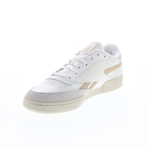 Reebok Club C Revenge IE6857 Mens White Leather Lifestyle Sneakers Shoes