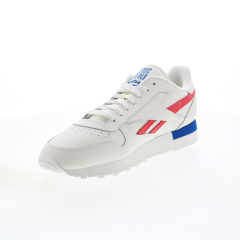 Reebok Classic Leather IE9384 Mens Beige Leather Lifestyle Sneakers Shoes