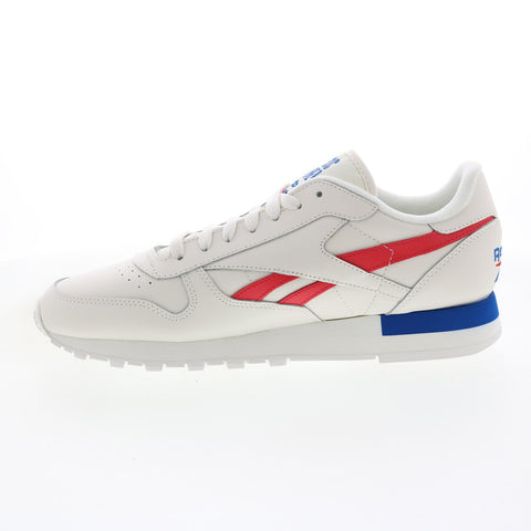 Reebok Classic Leather IE9384 Mens Beige Leather Lifestyle Sneakers Shoes