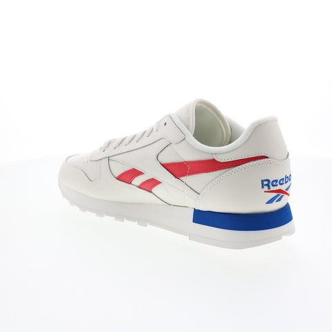 Reebok Classic Leather IE9384 Mens Beige Leather Lifestyle Sneakers Shoes