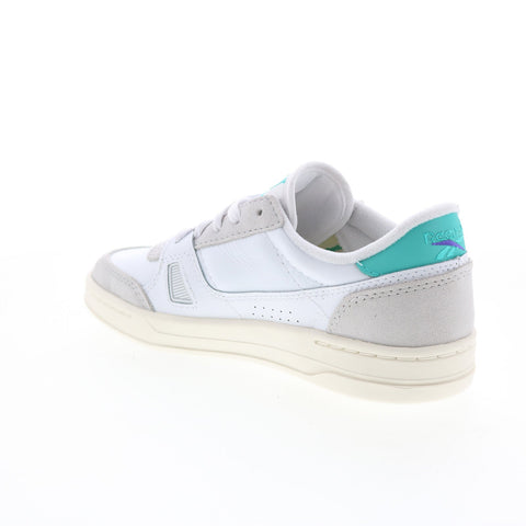 Reebok LT Court IE9386 Mens White Leather Lace Up Lifestyle Sneakers Shoes