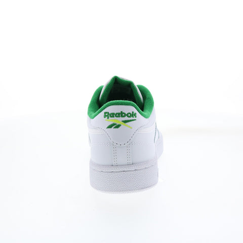 Reebok Club C 85 IE9387 Mens White Leather Lace Up Lifestyle Sneakers Shoes