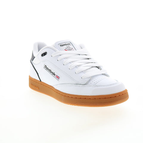 REEBOK Club C Bulc Footwear White / Black / RBK Rubber Gum Leather Sneaker  shoes