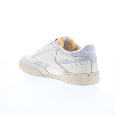 Reebok Club C Revenge IF7693 Mens Beige Leather Lifestyle Sneakers Shoes