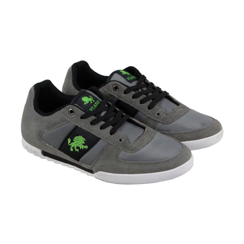Vlado Core IG-3300-3212 Mens Gray Suede Low Top Lace Up Lifestyle Sneakers Shoes