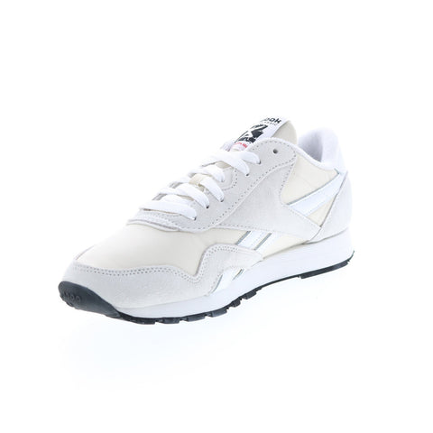Reebok Classic Nylon IG7146 Mens Beige Suede Lifestyle Sneakers Shoes
