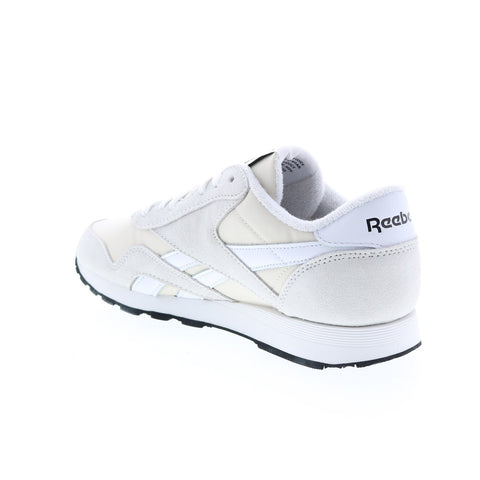 Reebok Classic Nylon IG7146 Mens Beige Suede Lifestyle Sneakers Shoes