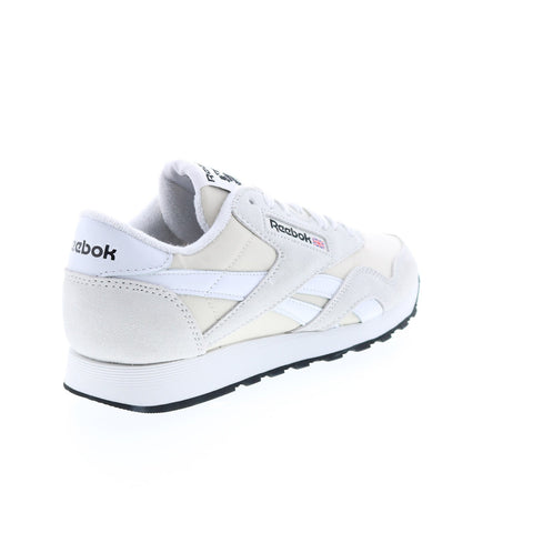 Reebok Classic Nylon IG7146 Mens Beige Suede Lifestyle Sneakers Shoes
