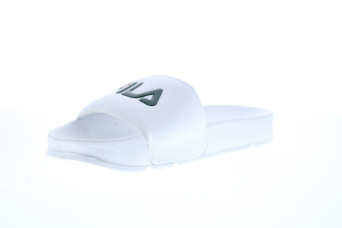 Fila Drifter 1VS10000-157 Mens White Slip On Slides Sandals Shoes
