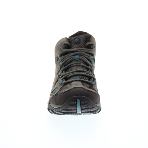 Merrell Deverta 2 Mid Waterproof J034744 Womens Gray Suede Hiking Boots