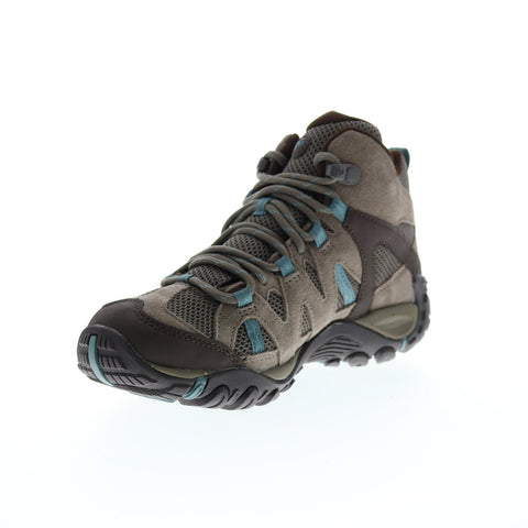 Merrell Deverta 2 Mid Waterproof J034744 Womens Gray Suede Hiking Boots