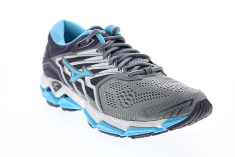 Mizuno Wave Horizon 2 J1GD182623 Mens Gray Synthetic Athletic Running Shoes