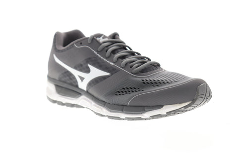 Mizuno Synchro MX 320544-9100 Mens Gray Mesh Athletic Gym Baseball Cleats Shoes