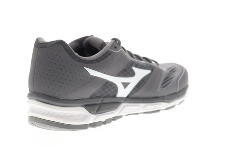 Mizuno Synchro MX 320544-9100 Mens Gray Mesh Athletic Gym Baseball Cleats Shoes