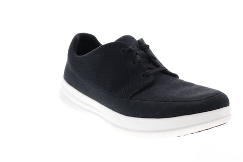 Fitflop Sporty-Pop J45-001-090 Mens Black Canvas Lifestyle Sneakers Shoes