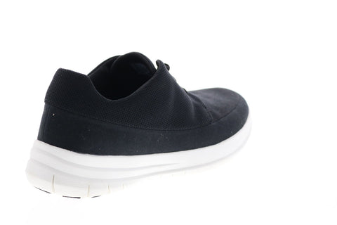 Fitflop Sporty-Pop J45-001-090 Mens Black Canvas Lifestyle Sneakers Shoes
