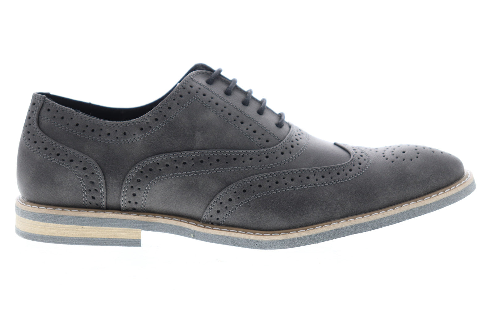Unlisted Gray Oxford Shoes Kenneth Cole Unlisted Dark Gray - Unlisted Men main image 4