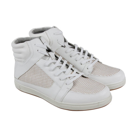 Unlisted by Kenneth Cole Solar Sneaker Mens White Casual High Top Sneakers Shoes
