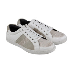 Unlisted by Kenneth Cole Plott Sneaker Mens White Casual Low Top Sneakers Shoes