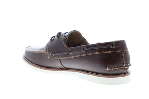 Unlisted by Kenneth Cole Santon Boat Mens Brown Loafers Boat Shoes