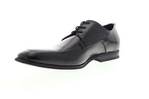 Unlisted by Kenneth Cole Win-Ner Takes All Mens Black Plain Toe Oxfords Shoes