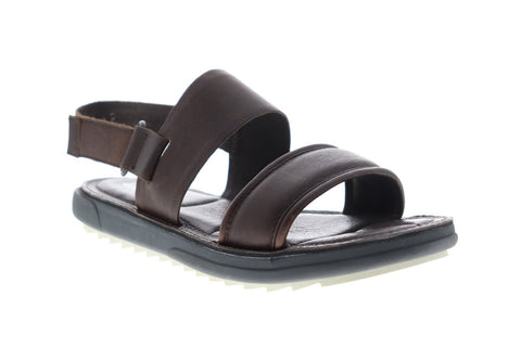 Camper Marges K100051-009 Mens Brown Leather Strap Sport Sandals Shoes