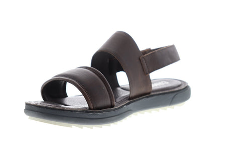 Camper Marges K100051-009 Mens Brown Leather Sport Sandals Shoes